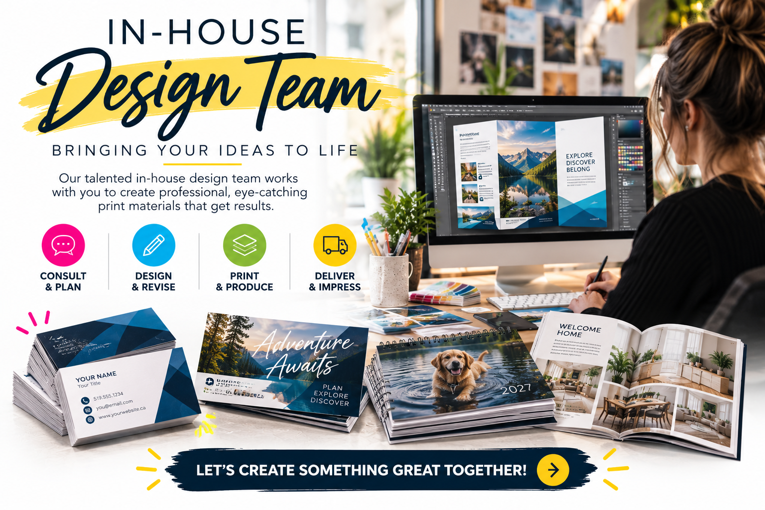 From Idea to Print_ Creative Design Studio